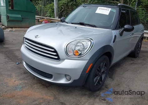 2014 Mini Countryman Cooper из США, поврежденный, VIN WMWZB3C55EWR38524